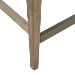 Bar Stools & Counter Height Stools-Kirkland's Home Charcoal Upholstered Seat Counter Stool Gray