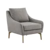Accent Chairs-Kirkland's Home Charlene Oatmeal Accent Chair Gray