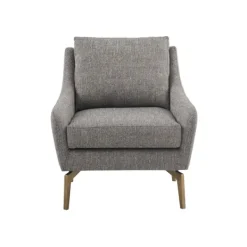 Accent Chairs-Kirkland's Home Charlene Oatmeal Accent Chair Gray