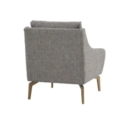 Accent Chairs-Kirkland's Home Charlene Oatmeal Accent Chair Gray