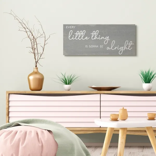 Wall Quotes & Signs-Kirkland's Home Charming Every Little Thing Wall Plaque Gray