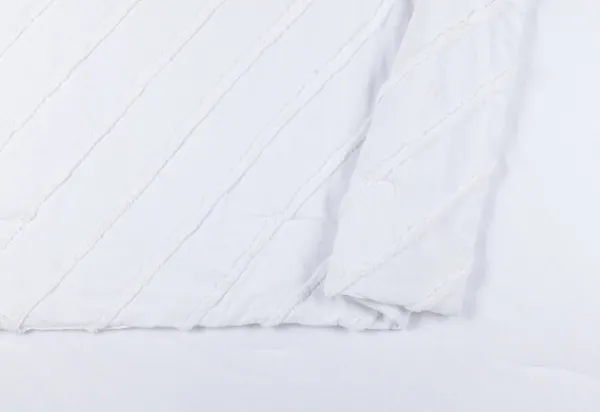 Comforters-Kirkland's Home Chenille Chevron 3-Pc. King Comforter Set White