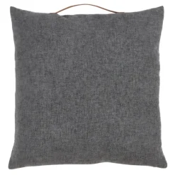 Pillows-Kirkland's Home Chenille Handle Pillow Gray