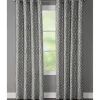 Curtains & Drapes-Kirkland's Home Chenille Single Curtain Panel, 84 In. Blue