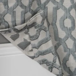 Curtains & Drapes-Kirkland's Home Chenille Single Curtain Panel, 84 In. Blue