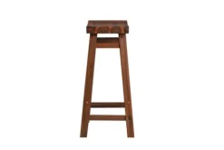 Bar Stools & Counter Height Stools-Kirkland's Home Chestnut Sonoma Saddle Counter Stools, Set Of 2 Brown