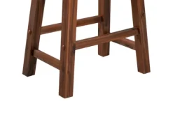 Bar Stools & Counter Height Stools-Kirkland's Home Chestnut Sonoma Saddle Counter Stools, Set Of 2 Brown