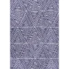 Outdoor Rugs-Kirkland's Home Chevron Indoor/Outdoor Area Rug, 6X9 Blue