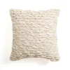 Pillows-Kirkland's Home Chunky Braid Pillow Ivory