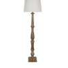 Floor Lamps-Kirkland's Home Chunky Washed Brown Floor Lamp White