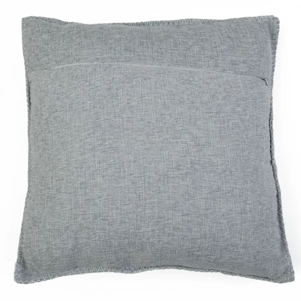 Pillows-Kirkland's Home Chunky Weave Pillows, Set Of 2 Silver