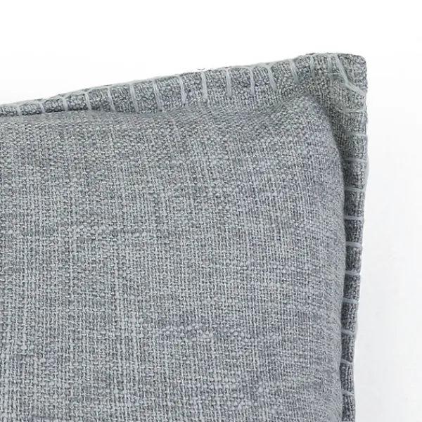 Pillows-Kirkland's Home Chunky Weave Pillows, Set Of 2 Silver