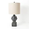 Table Lamps-Kirkland's Home Claire Charcoal Table Lamp Gray