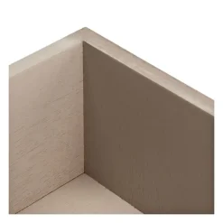 Accent & End Tables-Kirkland's Home Classic Ribbed Drawer Accent Table White