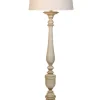 Floor Lamps-Kirkland's Home Classic Spindle Floor Lamp Tan
