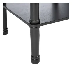 Accent & End Tables-Kirkland's Home Classic Tegan Square Accent Table Black