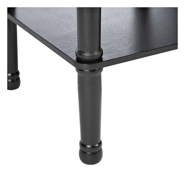 Accent & End Tables-Kirkland's Home Classic Tegan Square Accent Table Black