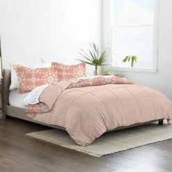 Comforters-Kirkland's Home Clay Daisy Medallion King 3-Pc. Comforter Set Orange