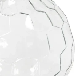 Table Lamps-Kirkland's Home Clear Glass Honeycomb Table Lamp White