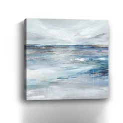 Canvas Art-Kirkland's Home Coastal Sense Canvas Art Print, 30X30 In. Gray/Blue
