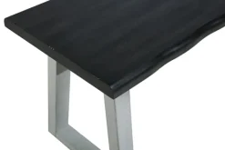 Benches & Ottomans-Kirkland's Home Collins And White Two-Tone Wood Bench Gray