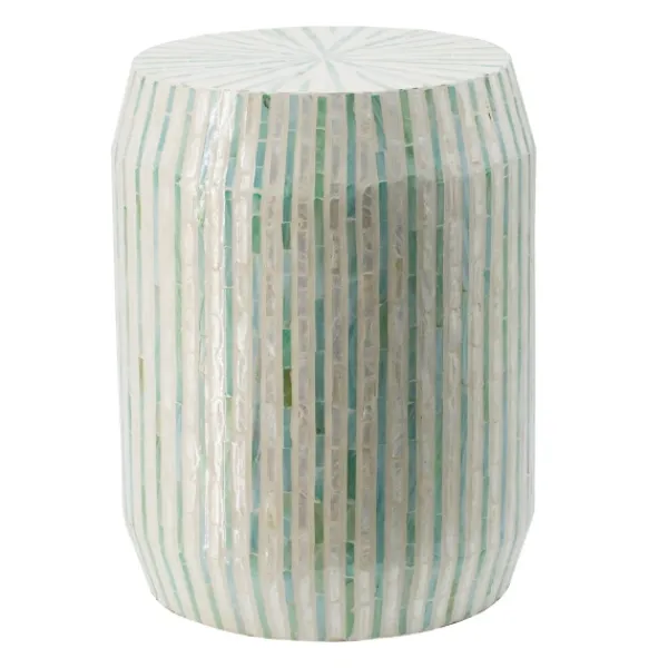 Accent & End Tables-Kirkland's Home Color Capiz Shell Accent Table Multi