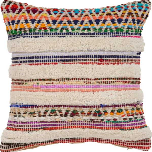 Pillows-Kirkland's Home Color Chevron Striped Pillow Multi
