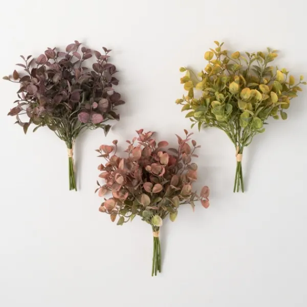 Stems & Bouquets-Kirkland's Home Color Eucalyptus Bouquets, Set Of 3 Multi