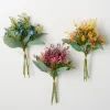 Stems & Bouquets-Kirkland's Home Colorful Bloom Bouquets, Set Of 3 Blue/Pink/Orange