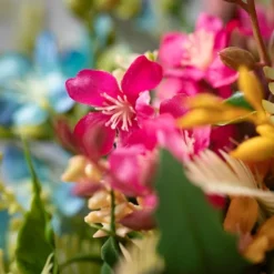 Stems & Bouquets-Kirkland's Home Colorful Bloom Bouquets, Set Of 3 Blue/Pink/Orange