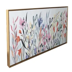 Framed Art-Kirkland's Home Colorful Wildflowers Framed Art Print Multi