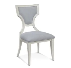 Dining Chairs-Kirkland's Home Cool And Ivory Dining Chair Gray