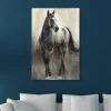 Canvas Art-Kirkland's Home Copper And Nickel Canvas Art Print, 32X48 In. Gray