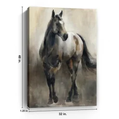 Canvas Art-Kirkland's Home Copper And Nickel Canvas Art Print, 32X48 In. Gray