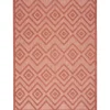 Outdoor Rugs-Kirkland's Home Coral Diamond Indoor/Outdoor Area Rug, 5X7 Orange