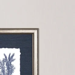Framed Art-Kirkland's Home Coral 4-Pc. Silver Framed Art Print Set Blue