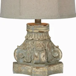 Table Lamps-Kirkland's Home Corinthian Column Table Lamps, Set Of 2 Ivory