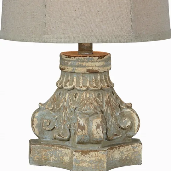 Table Lamps-Kirkland's Home Corinthian Column Table Lamps, Set Of 2 Ivory