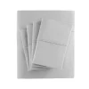 Bed Sheets-Kirkland's Home Cotton Blend Sateen 6-Pc. Queen Sheet Set Gray