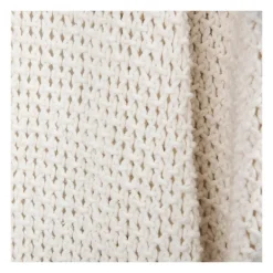 Blankets & Throws-Kirkland's Home Cotton Tassel Throw White
