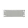 Bathroom Rugs-Kirkland's Home Cotton Tufted Bath Runner With Border Gray
