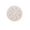 Bathroom Rugs-Kirkland's Home Cotton Tufted Medallion Bath Mat, 25 In. Pink