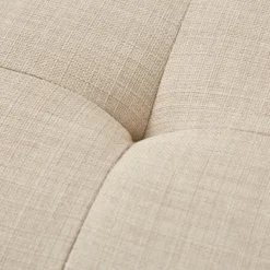 Accent Chairs-Kirkland's Home Cream Button Tufted Upholstered Accent Chair Tan