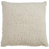 Pillows-Kirkland's Home Cream Faux Lamb Fur Pillow White