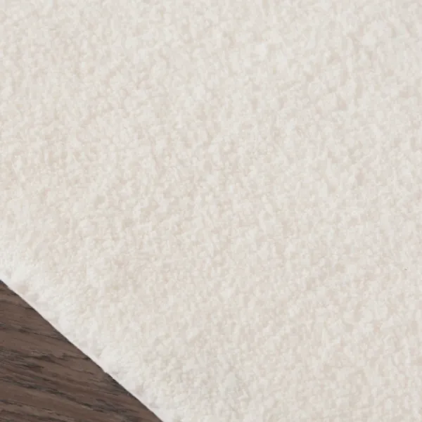 Bathroom Rugs-Kirkland's Home Cream High Pile Marshmallow Bath Mat, 30 In. Ivory