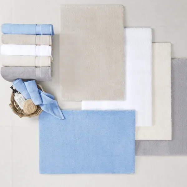 Bathroom Rugs-Kirkland's Home Cream High Pile Marshmallow Bath Mat, 30 In. Ivory