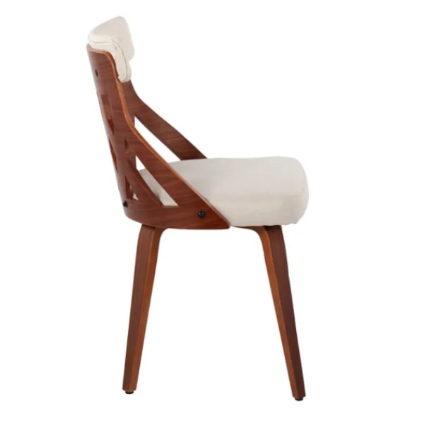 Dining Chairs-Kirkland's Home Cream Lattice Back 2-Pc. Dining Chair Set White