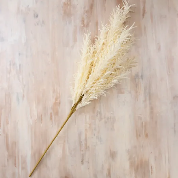 Stems & Bouquets-Kirkland's Home Cream Pampas Grass Stem Ivory