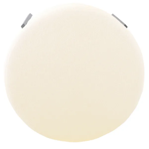 Benches & Ottomans-Kirkland's Home Cream Sherpa Upholstered Metal Ottoman Ivory