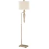 Floor Lamps-Kirkland's Home Cream Traditional Spindle Floor Lamp White